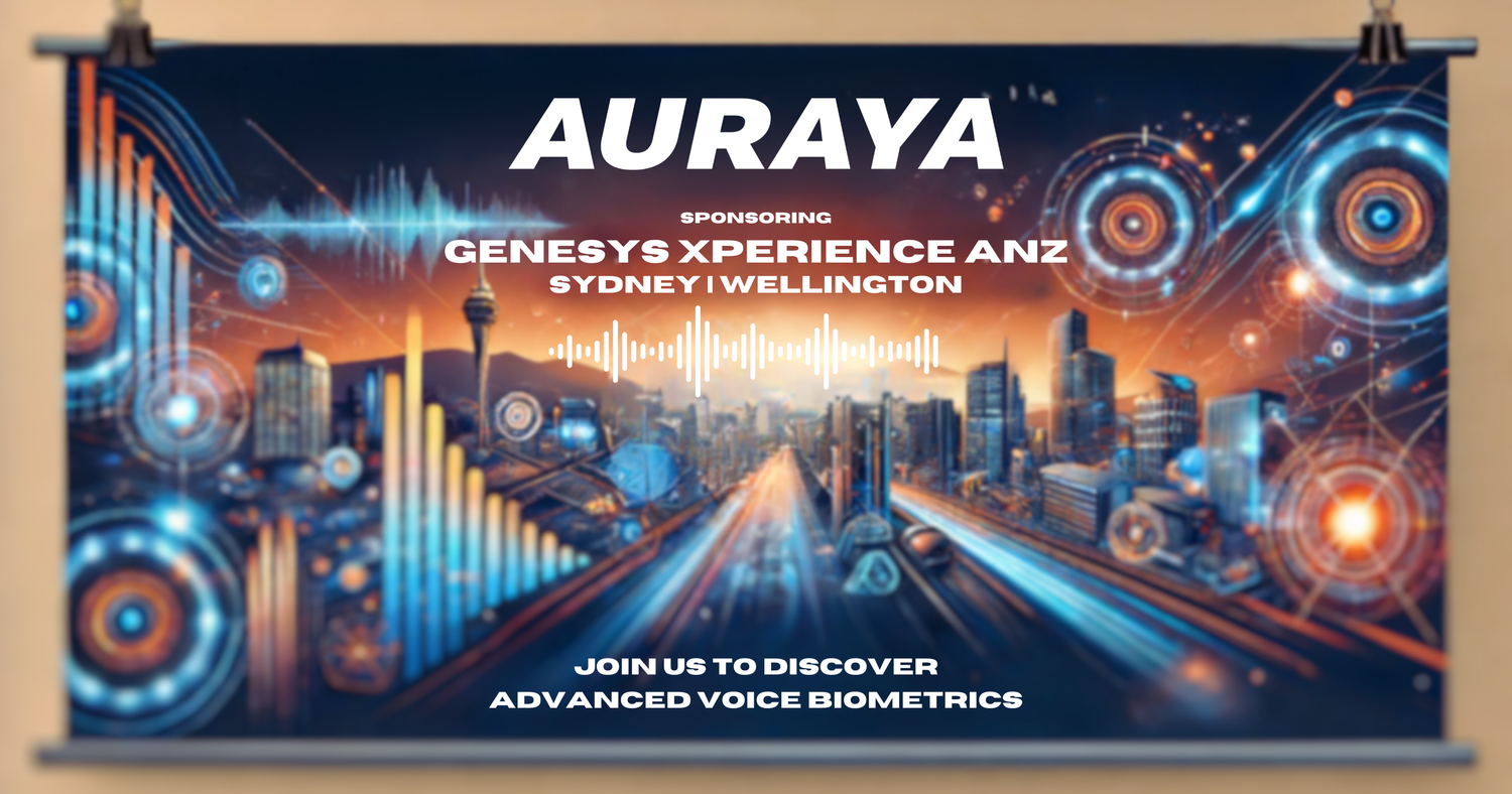 Auraya Sponsoring at Genesys Xperience ANZ 2024