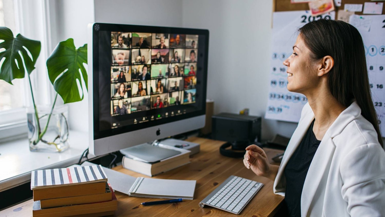 Secure Video Conferencing with Voice Biometrics